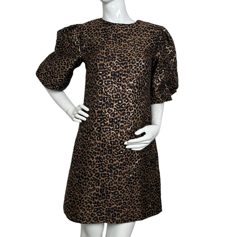 Kate Spade Leopard Taxi Mainline Dress Bungalow Size 0
